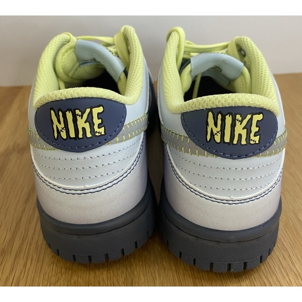 Nike Dunk Low BG Size 5.5Y Diffused Blue / Blue Tint "I Am‎ Fearless" FQ8354 491 - Picture 5 of 8